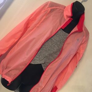 Light Orange Adidas Windbreaker